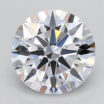 2.37ct D VVS1 Rare Carat Ideal Cut Round Lab Grown Diamond