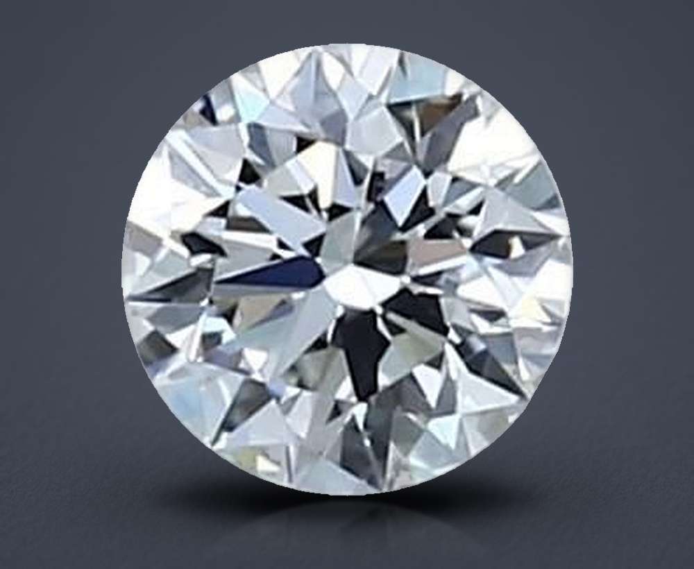0.32ct H IF Rare Carat Ideal Cut Round Diamond