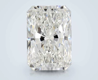 3.04ct I SI2 Rare Carat Ideal Cut Radiant Diamond