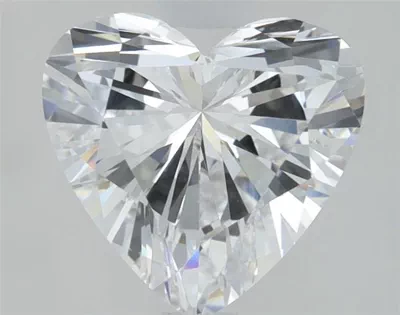 5.52ct F VS1 Rare Carat Ideal Cut Heart Lab Grown Diamond