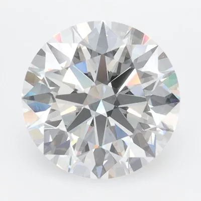 2.10ct D VVS1 Rare Carat Ideal Cut Round Lab Grown Diamond
