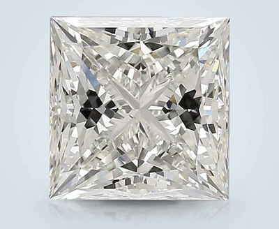 3.01ct J VS2 Rare Carat Ideal Cut Princess Diamond
