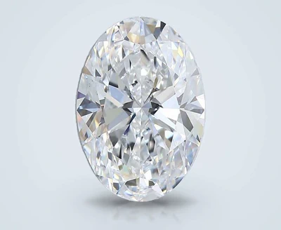 3.50ct D VS2 Rare Carat Ideal Cut Oval Diamond
