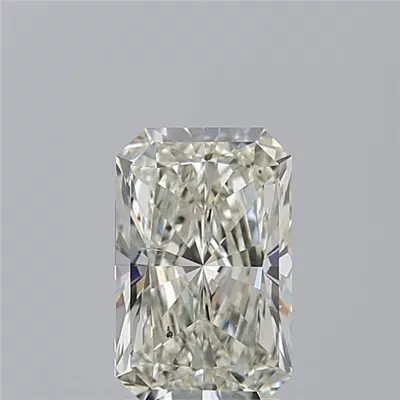 2.51ct K SI1 Rare Carat Ideal Cut Radiant Diamond