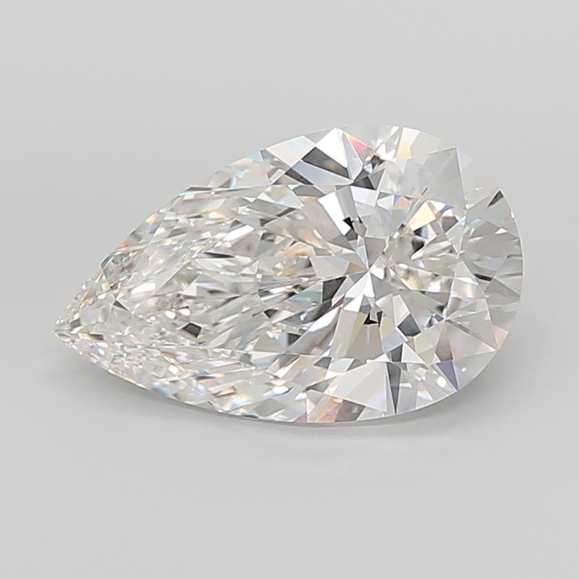 10.03ct G VVS2 Rare Carat Ideal Cut Pear Lab Grown Diamond