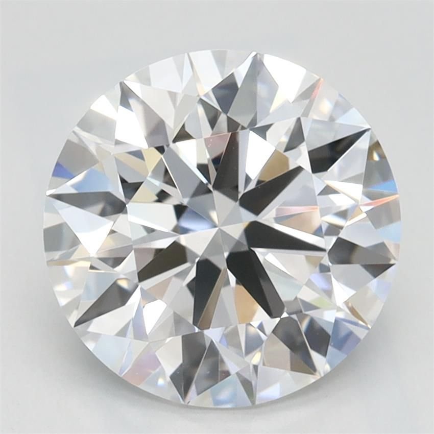 2.51ct D IF Rare Carat Ideal Cut Round Lab Grown Diamond