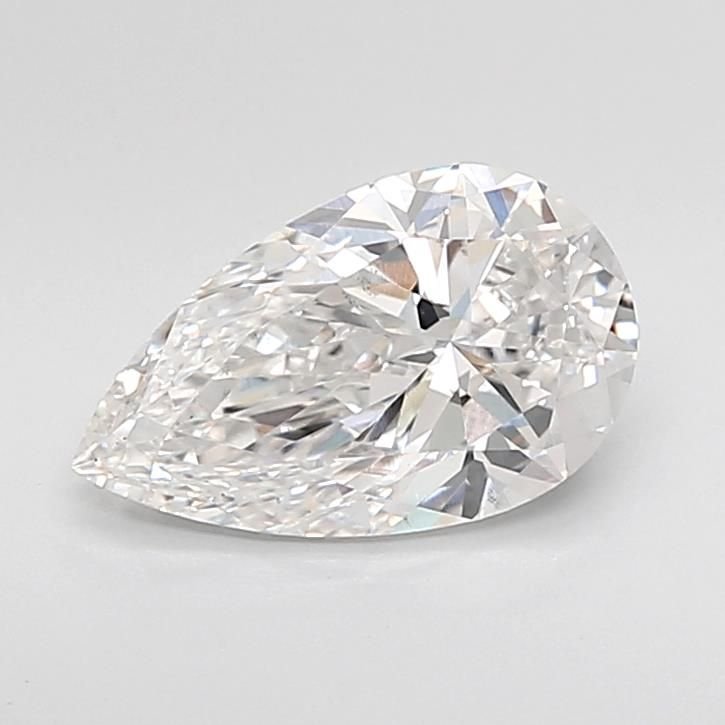 2.03ct E VS2 Rare Carat Ideal Cut Pear Lab Grown Diamond