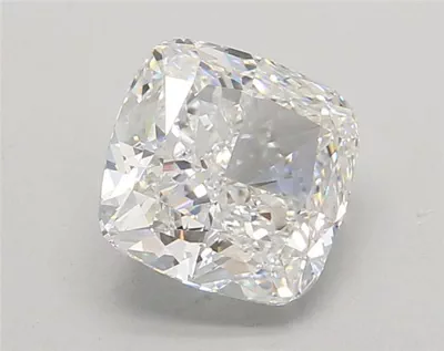 3.05ct E VVS2 Rare Carat Ideal Cut Cushion Lab Grown Diamond