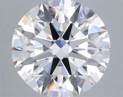 6.04ct D IF Rare Carat Ideal Cut Round Lab Grown Diamond