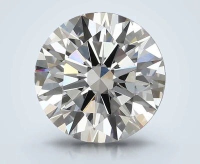 1.37ct G VVS2 Rare Carat Ideal Cut Round Lab Grown Diamond