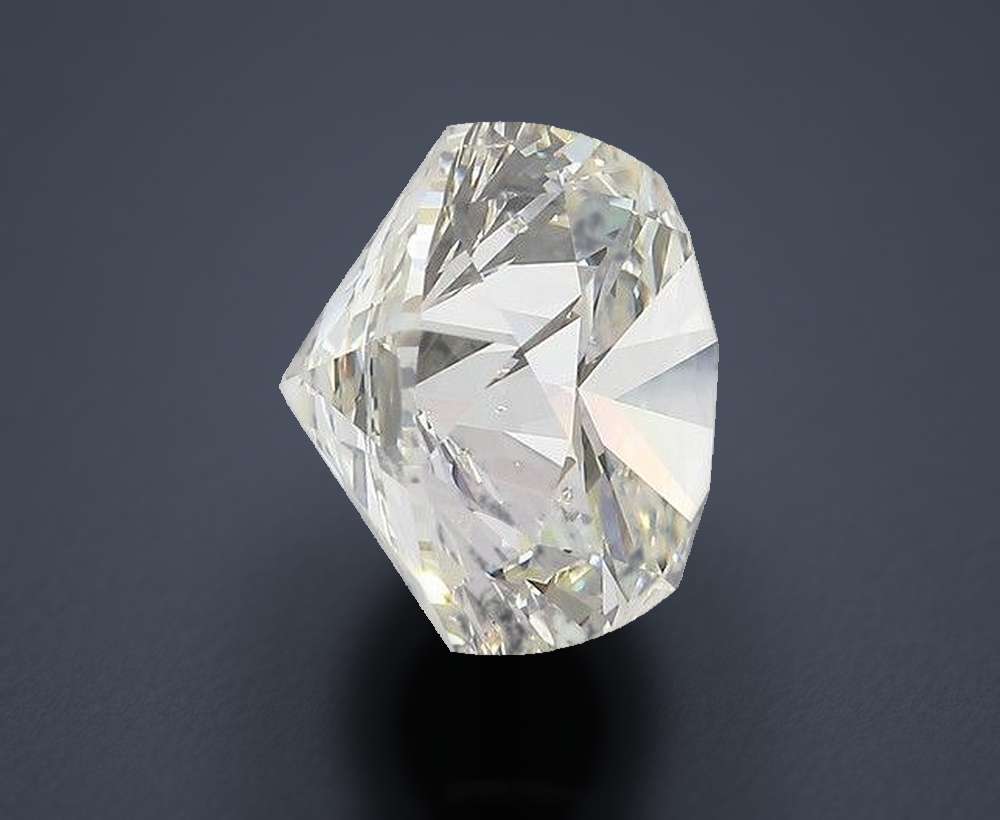 8.02ct I SI1 Rare Carat Ideal Cut Round Diamond