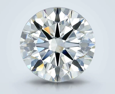 2.52ct H IF Rare Carat Ideal Cut Round Diamond
