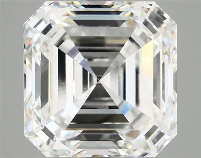 7.09ct F VVS2 Excellent Cut Asscher Lab Grown Diamond