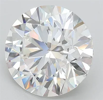 5.61ct F IF Rare Carat Ideal Cut Round Lab Grown Diamond