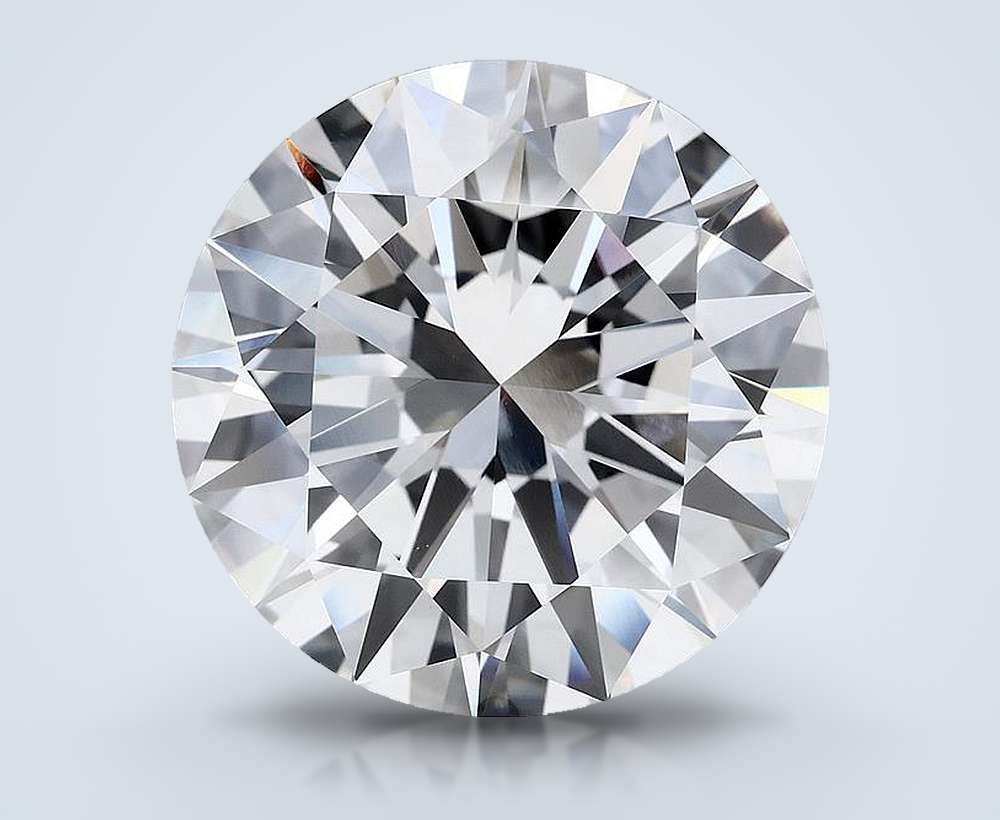 12.03ct E VVS2 Excellent Cut Round Lab Grown Diamond