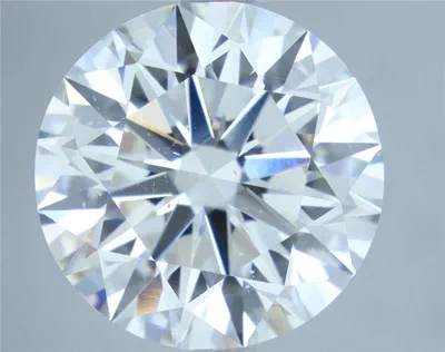 4.02ct J SI1 Rare Carat Ideal Cut Round Diamond