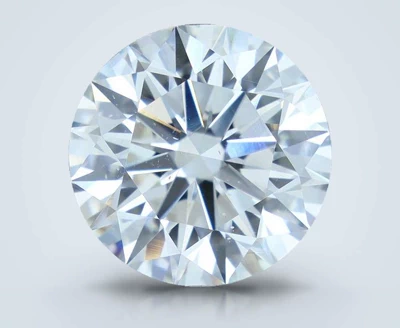 4.02ct J SI1 Rare Carat Ideal Cut Round Diamond