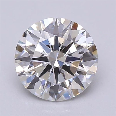 2.79ct E VS1 Rare Carat Ideal Cut Round Lab Grown Diamond