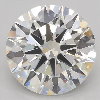 3.04ct G VVS2 Excellent Cut Round Lab Grown Diamond