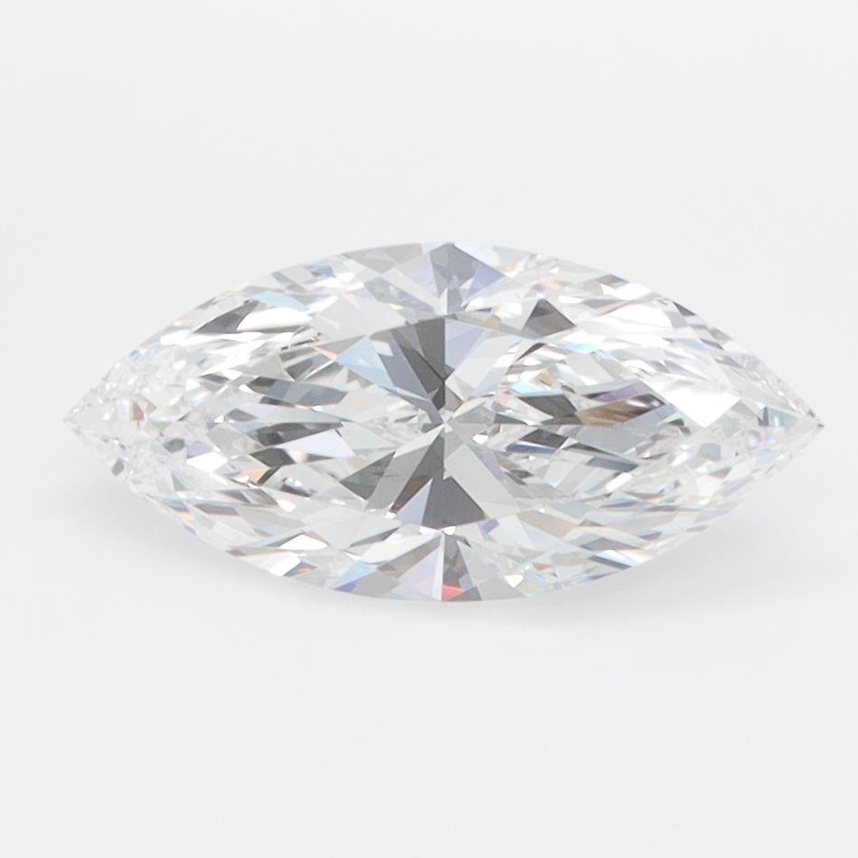 1.09ct D VVS1 Rare Carat Ideal Cut Marquise Lab Grown Diamond
