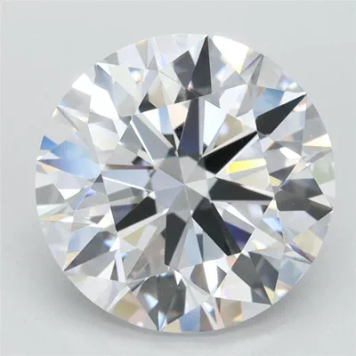 3.39ct D IF Rare Carat Ideal Cut Round Lab Grown Diamond