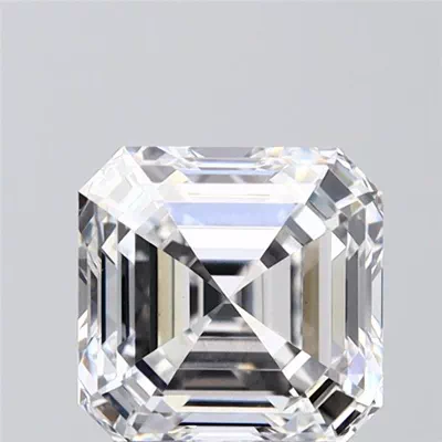 2.07ct E VVS2 Rare Carat Ideal Cut Asscher Lab Grown Diamond