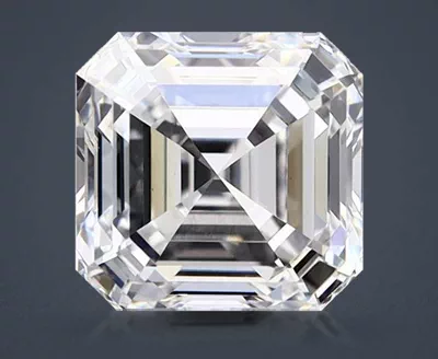 2.07ct E VVS2 Rare Carat Ideal Cut Asscher Lab Grown Diamond