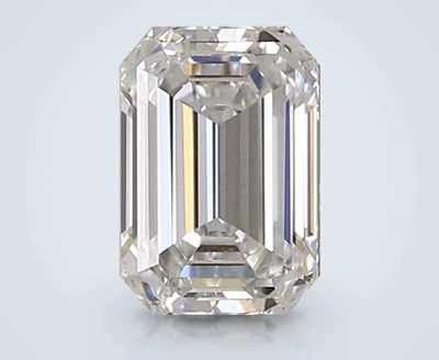 0.98ct E IF Rare Carat Ideal Cut Emerald Lab Grown Diamond