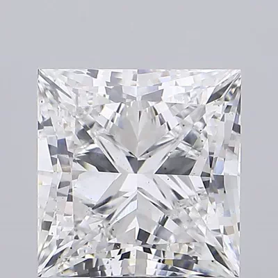 10.03ct E VS2 Rare Carat Ideal Cut Princess Lab Grown Diamond