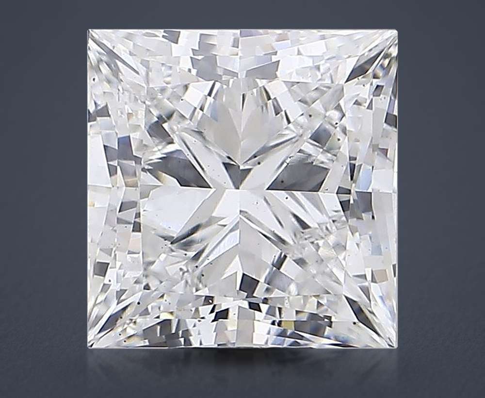 10.03ct E VS2 Rare Carat Ideal Cut Princess Lab Grown Diamond