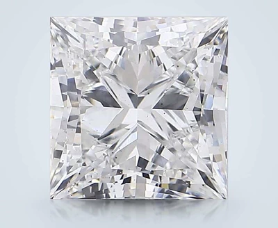 10.03ct E VS2 Rare Carat Ideal Cut Princess Lab Grown Diamond