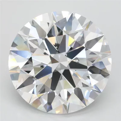 5.10ct D FL Rare Carat Ideal Cut Round Lab Grown Diamond