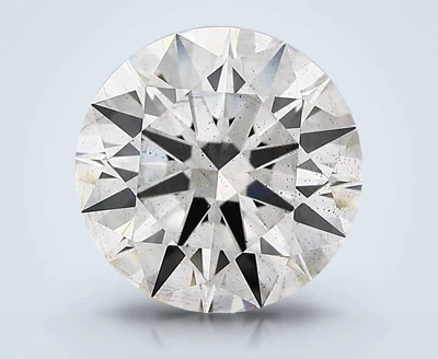 3.31ct F SI1 Rare Carat Ideal Cut Round Lab Grown Diamond