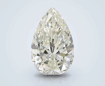 3.70ct I SI1 Rare Carat Ideal Cut Pear Diamond