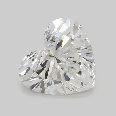 7.09ct E VVS2 Rare Carat Ideal Cut Heart Lab Grown Diamond