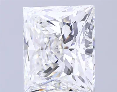 10.09ct F VVS2 Rare Carat Ideal Cut Princess Lab Grown Diamond