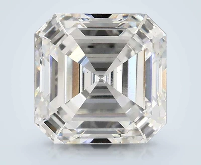 4.08ct E VS2 Rare Carat Ideal Cut Asscher Lab Grown Diamond
