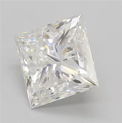 1.54ct F VS1 Rare Carat Ideal Cut Princess Lab Grown Diamond