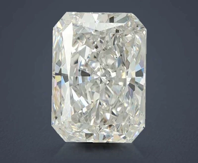 3.38ct F VS1 Rare Carat Ideal Cut Radiant Lab Grown Diamond