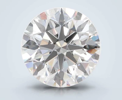 4.27ct D VVS1 Rare Carat Ideal Cut Round Lab Grown Diamond