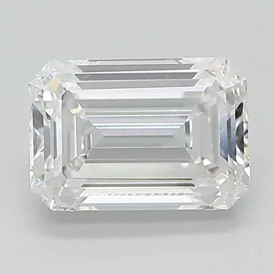 1.18ct E VVS1 Rare Carat Ideal Cut Emerald Lab Grown Diamond