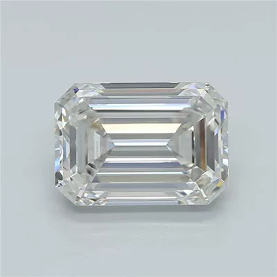 3.05ct G VS1 Rare Carat Ideal Cut Emerald Lab Grown Diamond