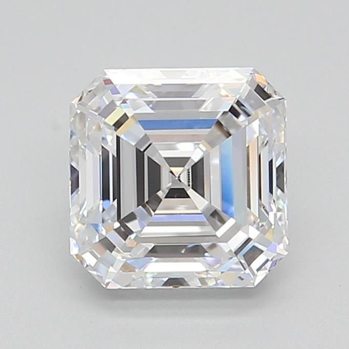 2.05ct D VVS1 Rare Carat Ideal Cut Asscher Lab Grown Diamond