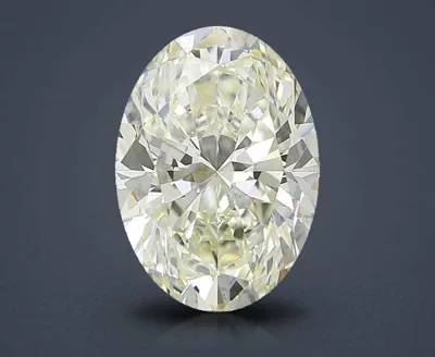 5.01ct K VS2 Very Good Cut Oval Diamond