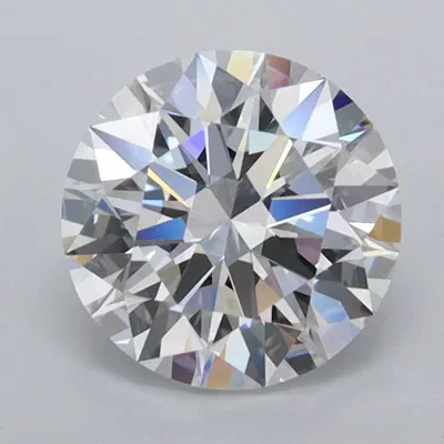 1.41ct D FL Rare Carat Ideal Cut Round Lab Grown Diamond