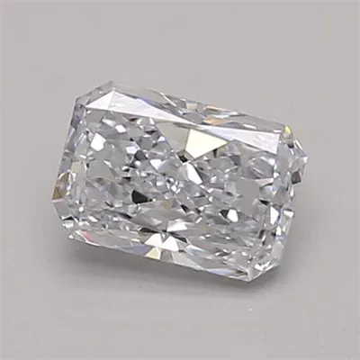 0.61ct E IF Rare Carat Ideal Cut Radiant Lab Grown Diamond