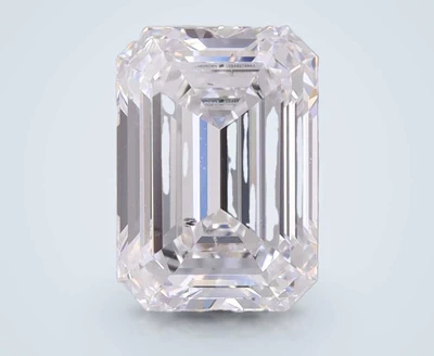 1.56ct D SI1 Rare Carat Ideal Cut Emerald Lab Grown Diamond