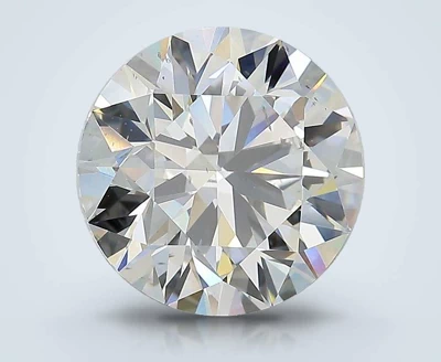 4.51ct F SI1 Rare Carat Ideal Cut Round Lab Grown Diamond