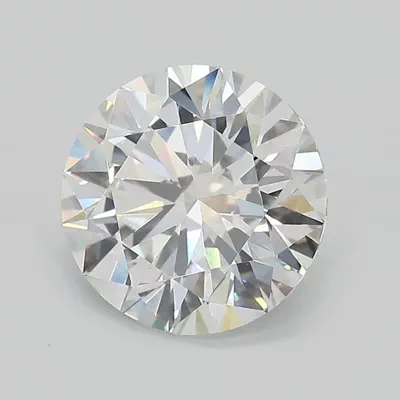 3.42ct E VS1 Rare Carat Ideal Cut Round Lab Grown Diamond