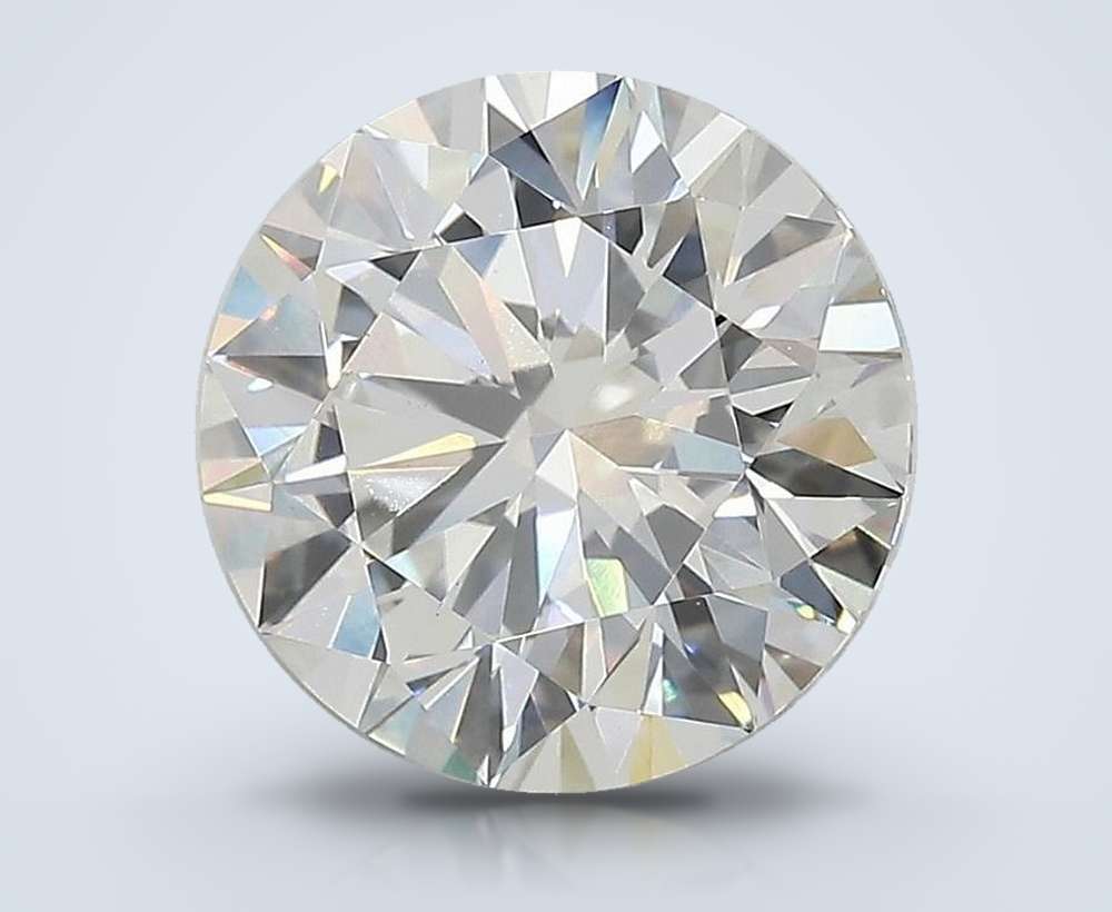 3.42ct E VS1 Rare Carat Ideal Cut Round Lab Grown Diamond